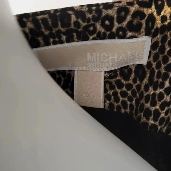 MICHAEL Michael Kors Sleeveless Animal Print Jumpsuit(2) - Picture 13 of 14
